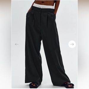 Source unknown brief layer trouser